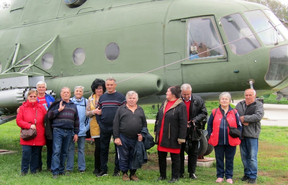 A kirándulás során ellátogattak a szolnoki RepTár Múzeumba 