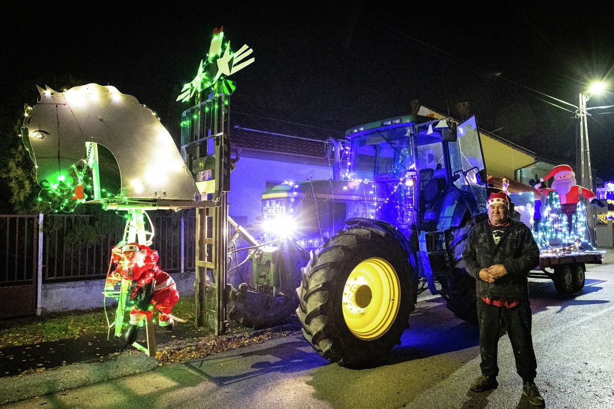 Hamarosan menő, világító traktorok indulnak útnak Tégláson