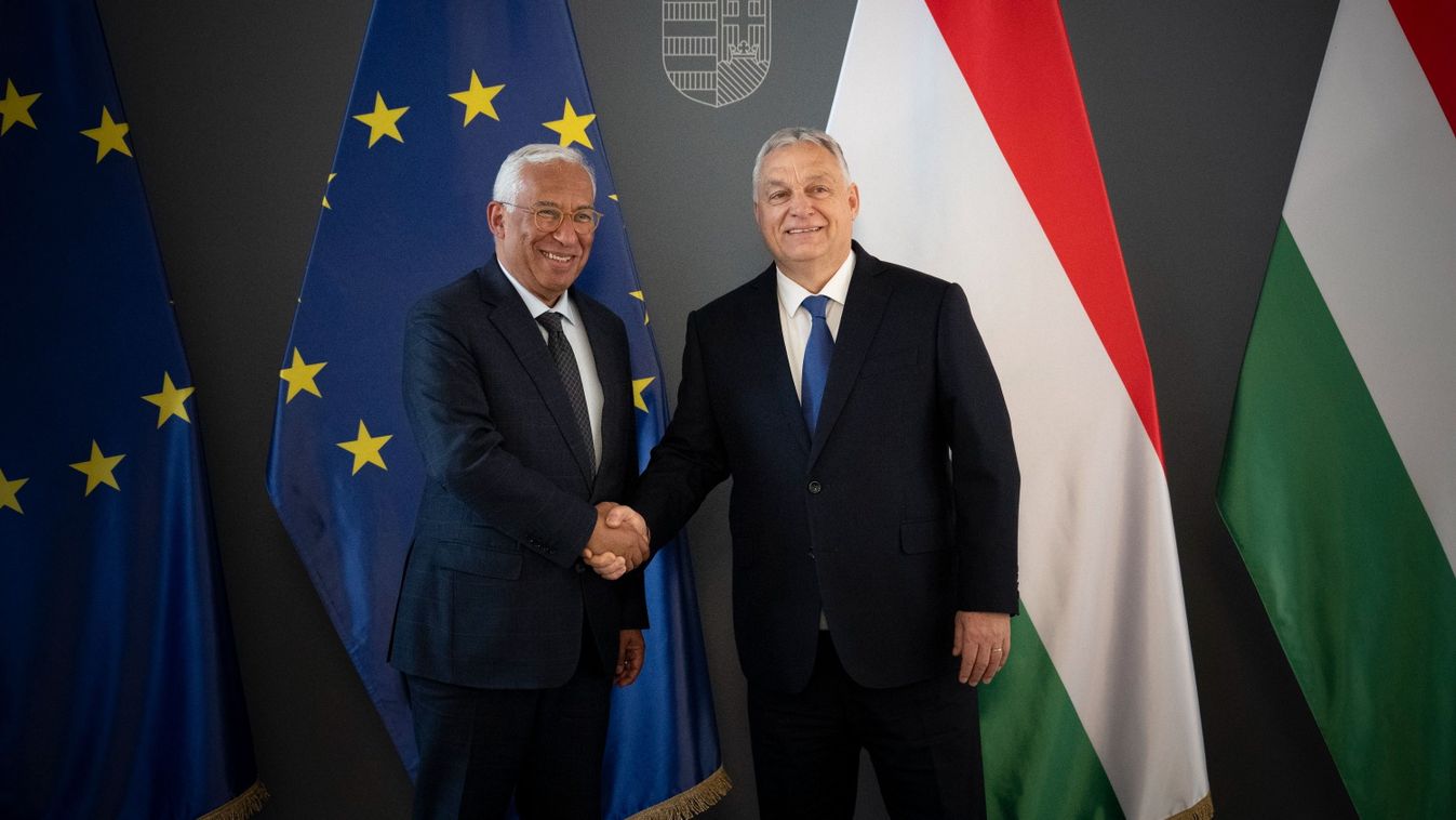 Orbán Viktor fogadta az Európai Tanács elnökét