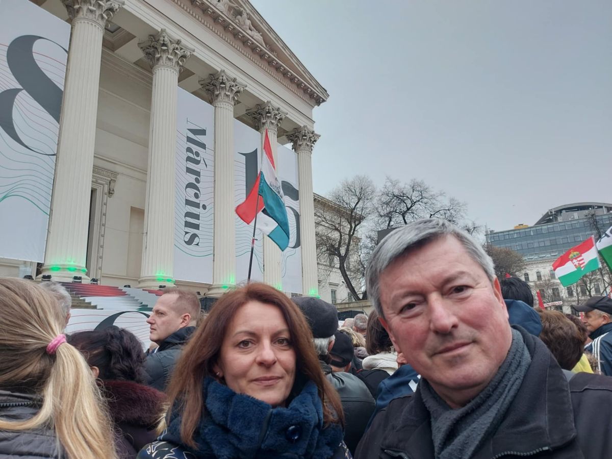 A Pósán házaspár Budapesten