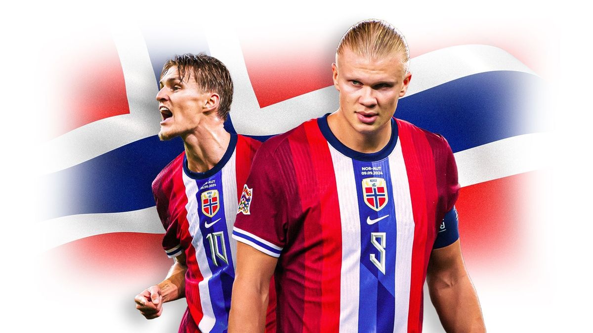 erling haaland, martin odegaard, norvégia