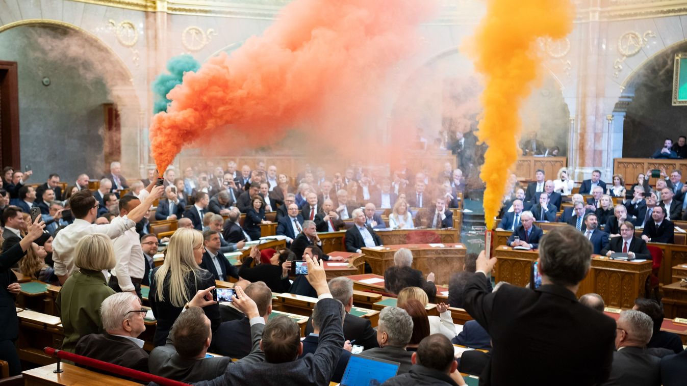 Pride-párti erőszak a parlamentben
