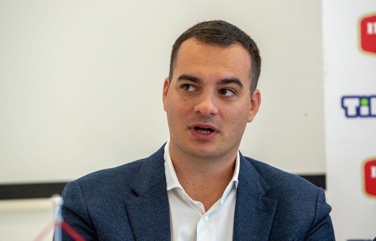 Bárány Péter, a Master Good cégcsoport tulajdonosa, ügyvezető igazgatója Debrecen haon