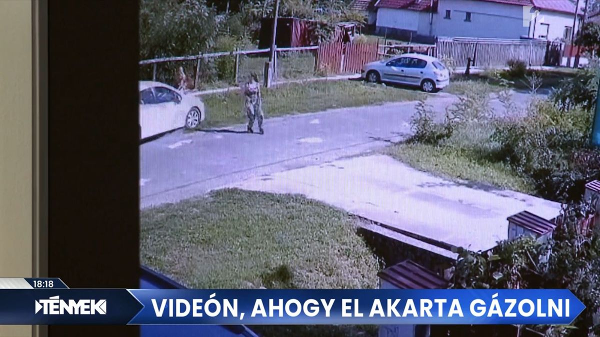 Videón az emberölési kísérlet