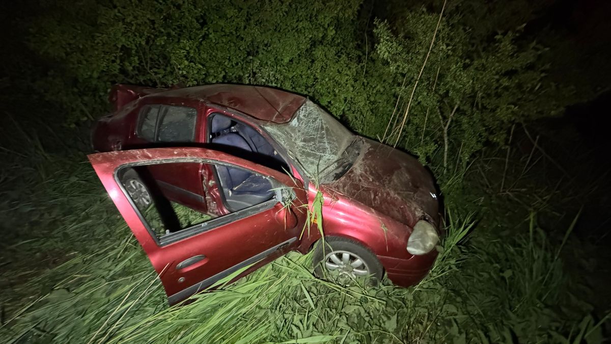 A balesetben egy autó volt érintett