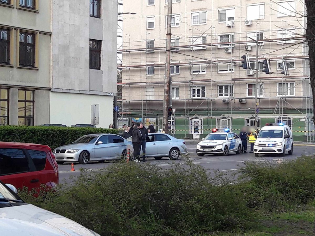A baleset hétfő délután történt