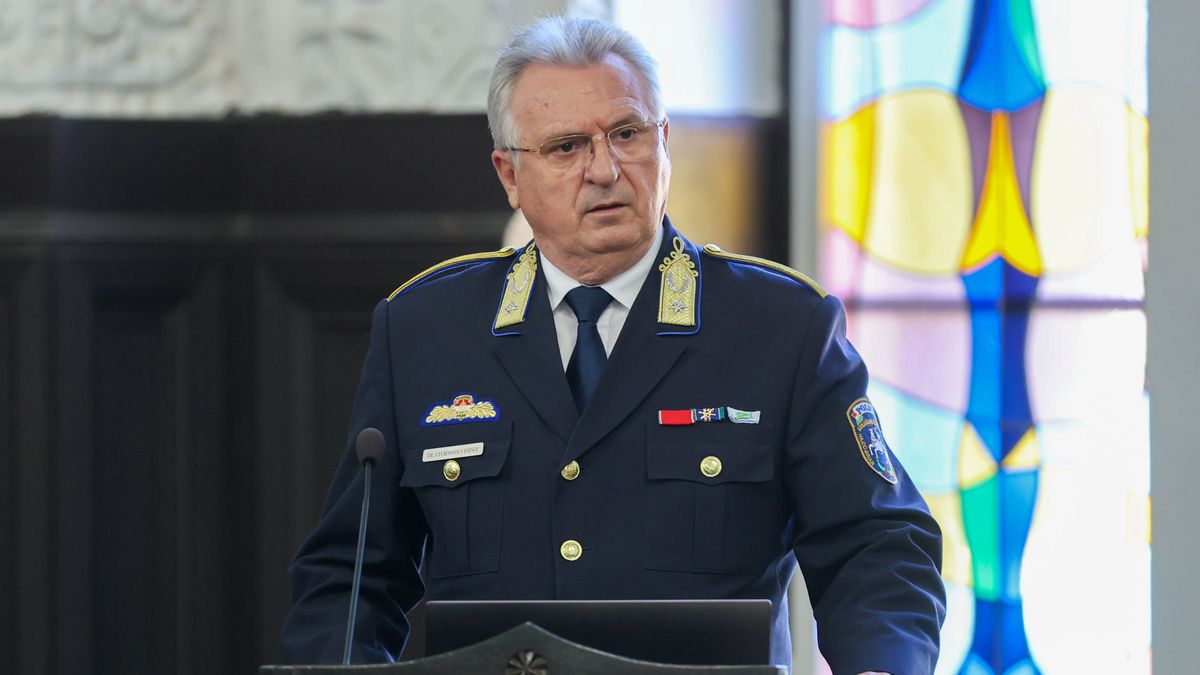 Gyurosovics József rendőrfőkapitány nagy bejelentést tett április 25-én