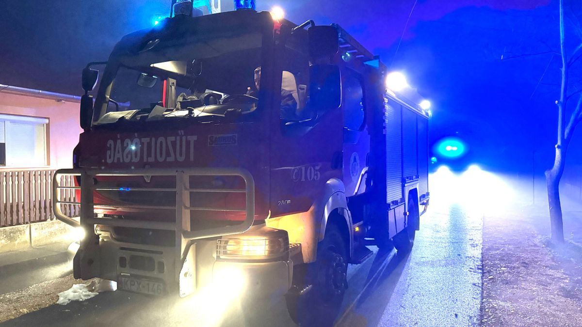 Tűz miatt riasztották a katasztrófavédelmet