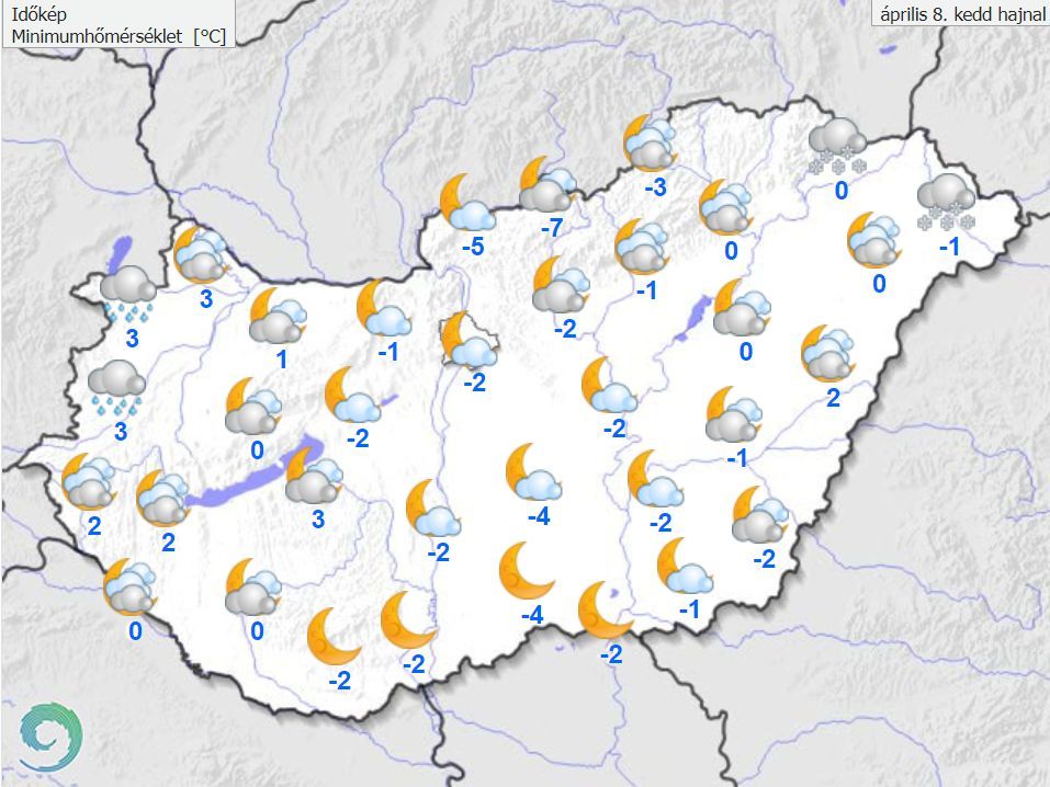 Hajnalban is fagyos lesz a levegő