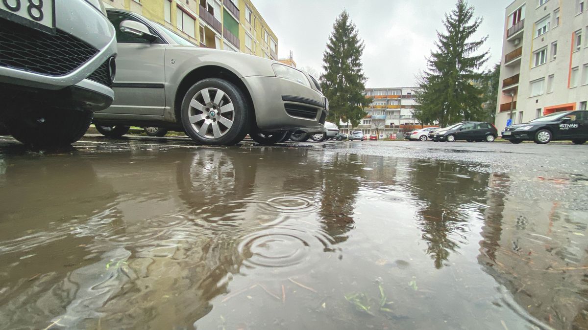 Egész nap borús, esős időre kell számítani