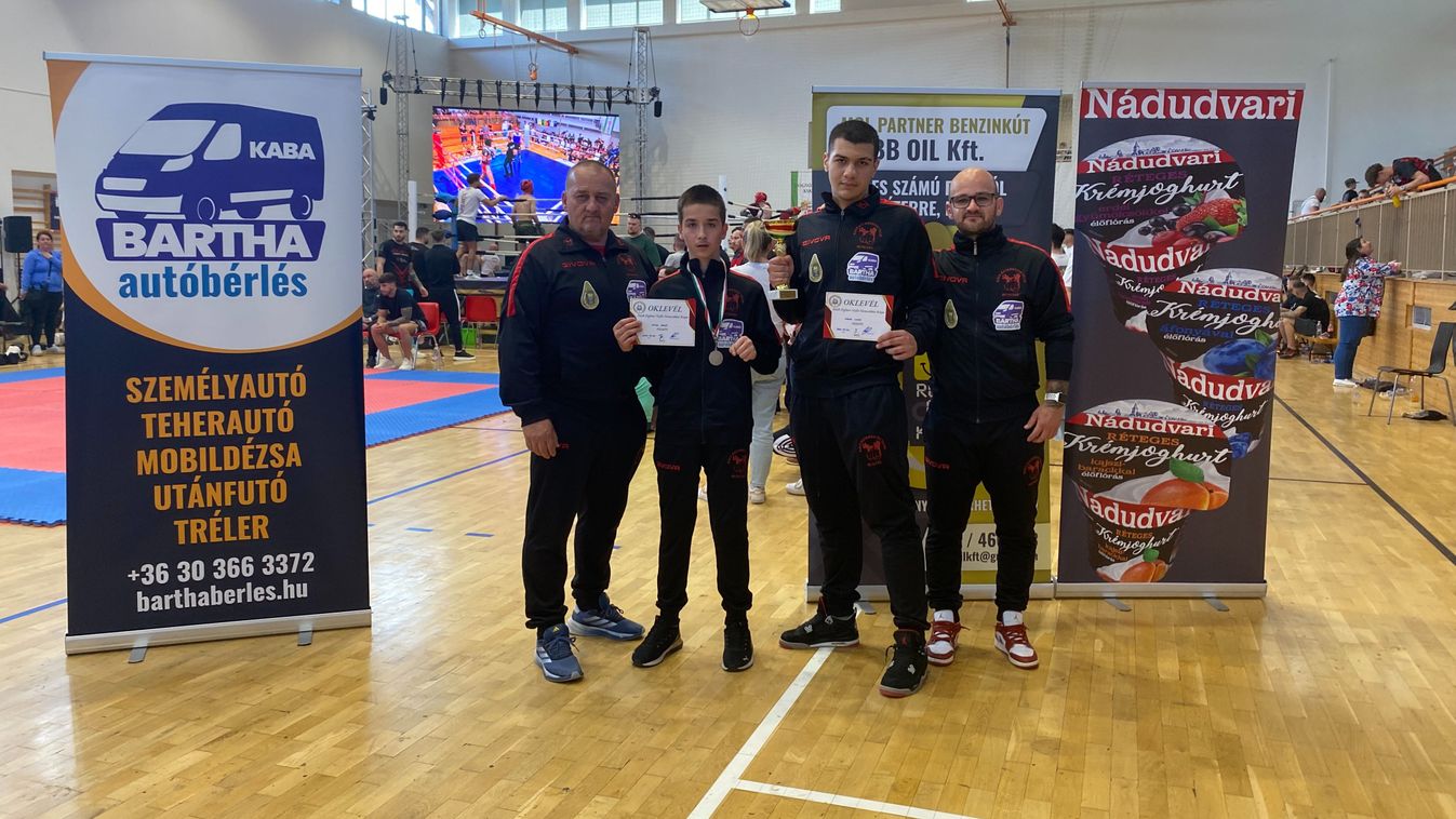 Sikeres kick-box szereplés Mogyoródon