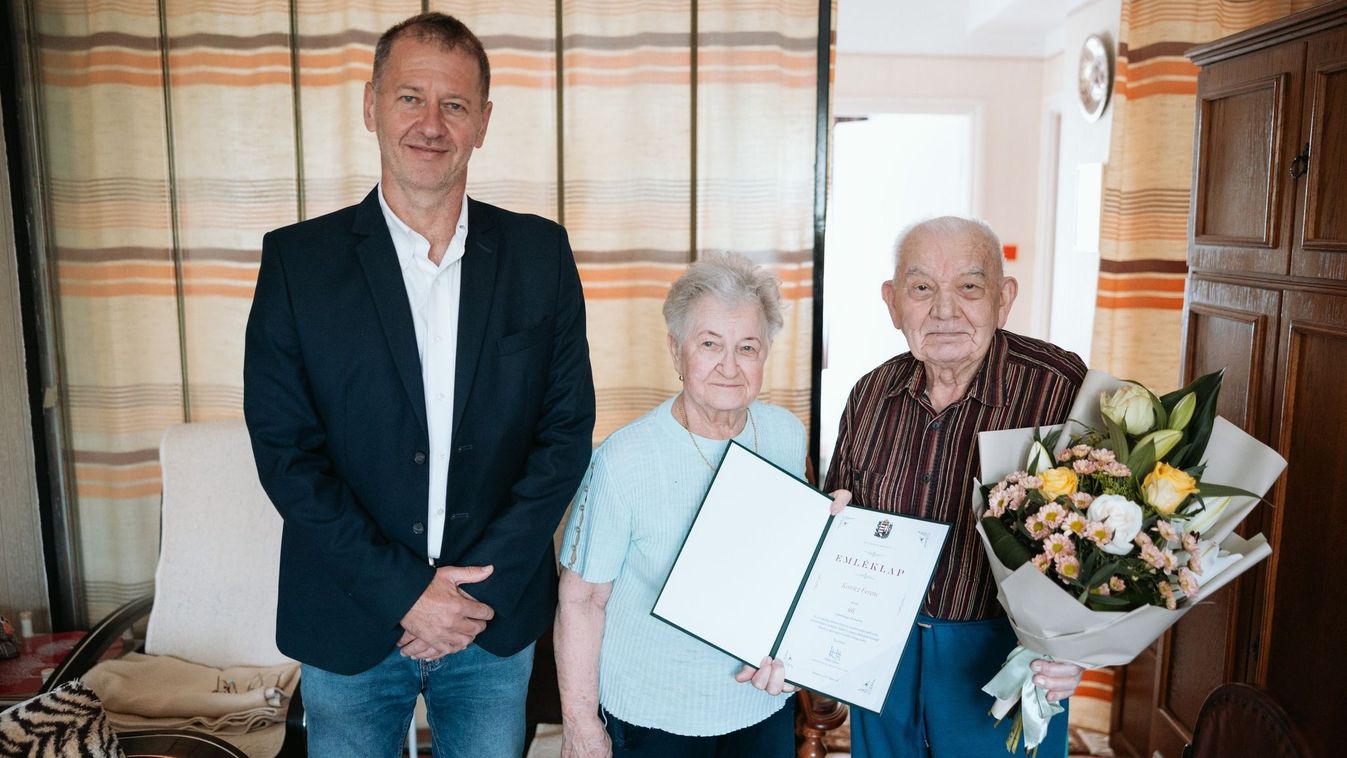 90. születésnapját ünnepelte a debreceni Kotricz Ferenc