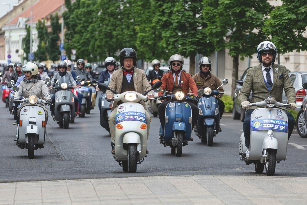 vepa, Gentleman's ride, debrecen