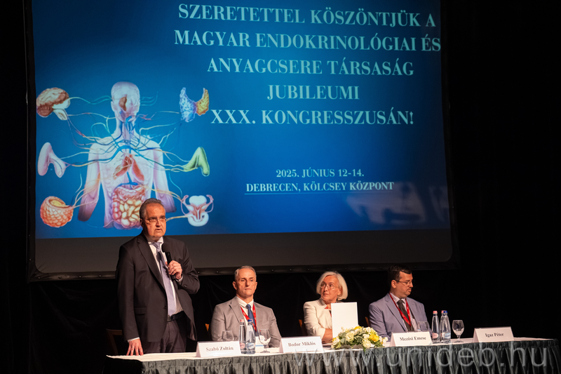Debrecenben rendezte jubileumi, 30. kongresszusát a Magyar Endokrinológiai és Anyagcsere Társasá