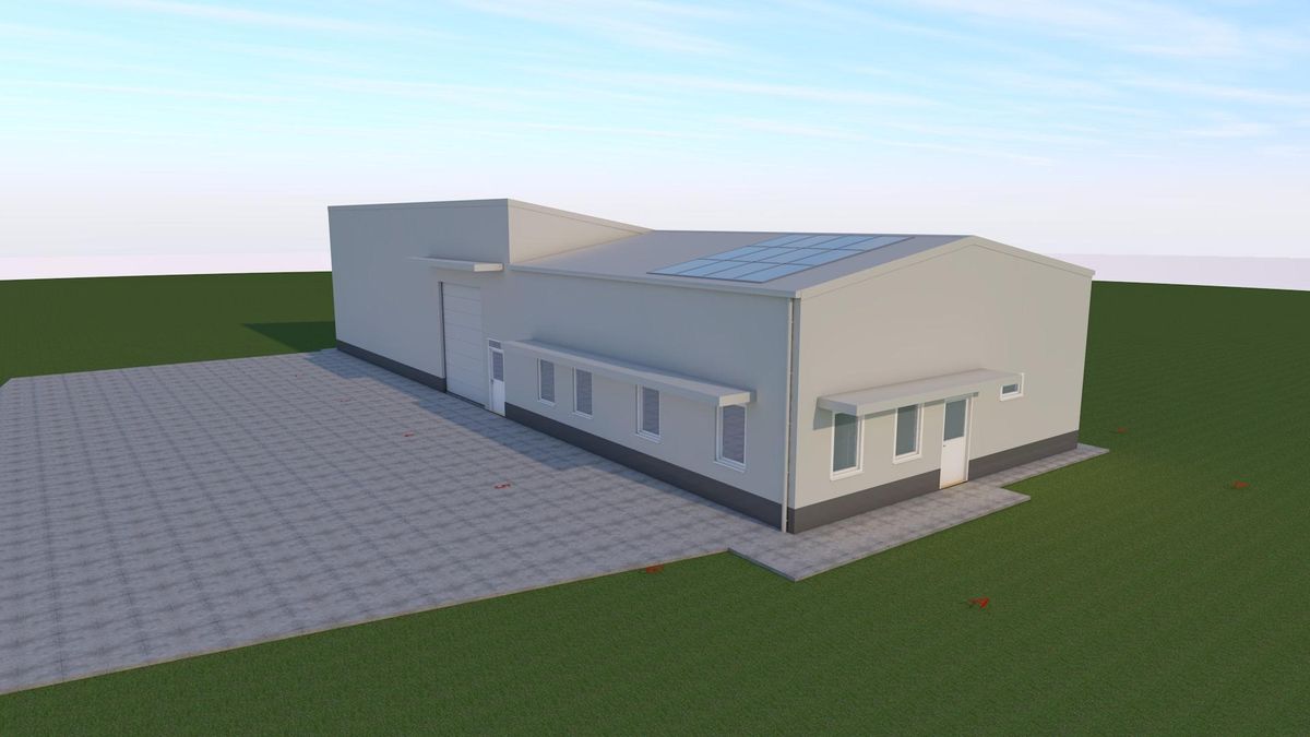 A „Romanian-Hungarian Cross-Border Cultural Living Lab” program keretében épülhet egy 300 négyzetméteres csarnok Ebesen