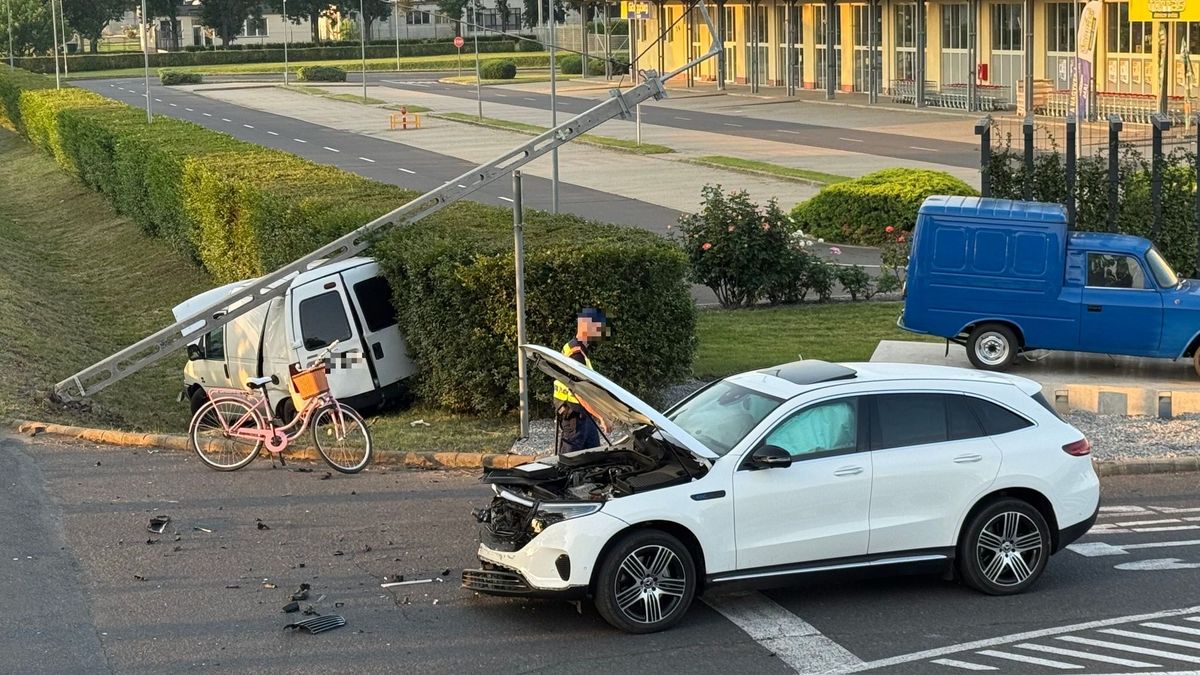 A hajnali órákban történt baleset Ebesen