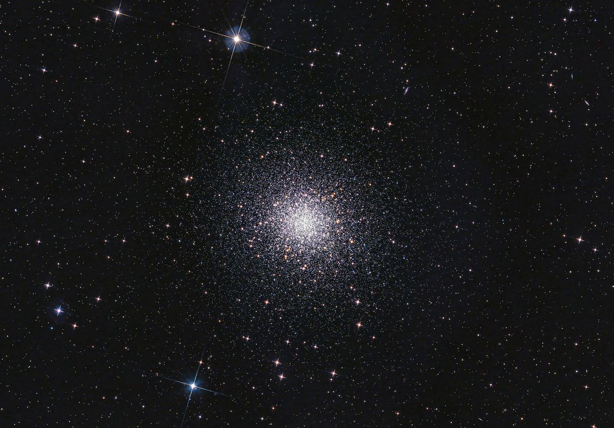Asztrofotó: a lenyűgöző M13 gömbhalmaz