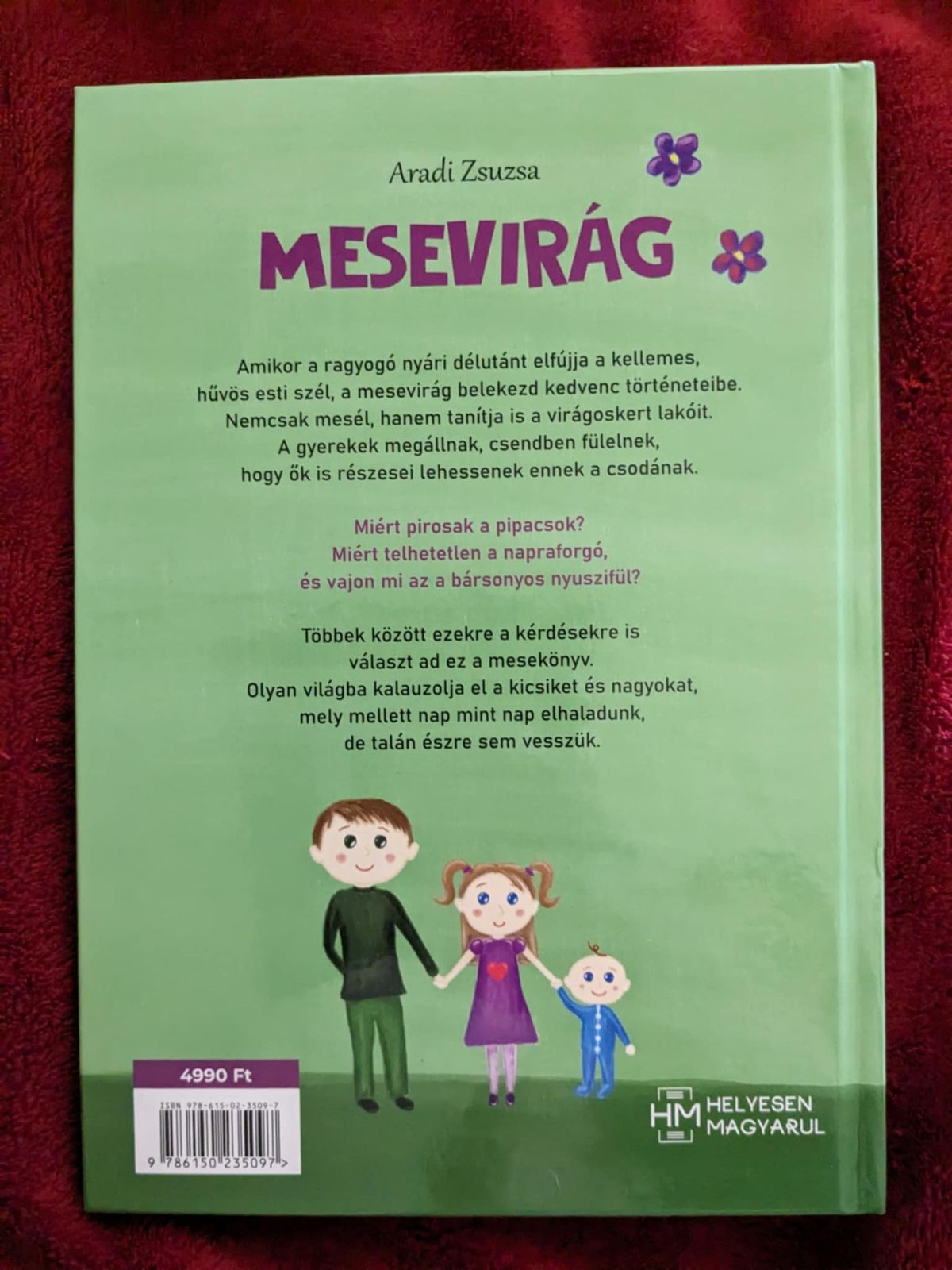A debreceni Macskávézóból ismert Aradi Zsuzsa bemutatja első mesekönyvét