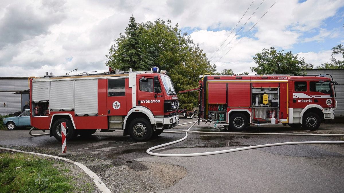 A tűz vasúti talpfákat is érintett Hosszúpályiban