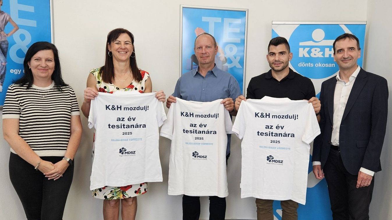 Átadták a K&H mozdulj! az év tesitanára vármegyei díjakat
