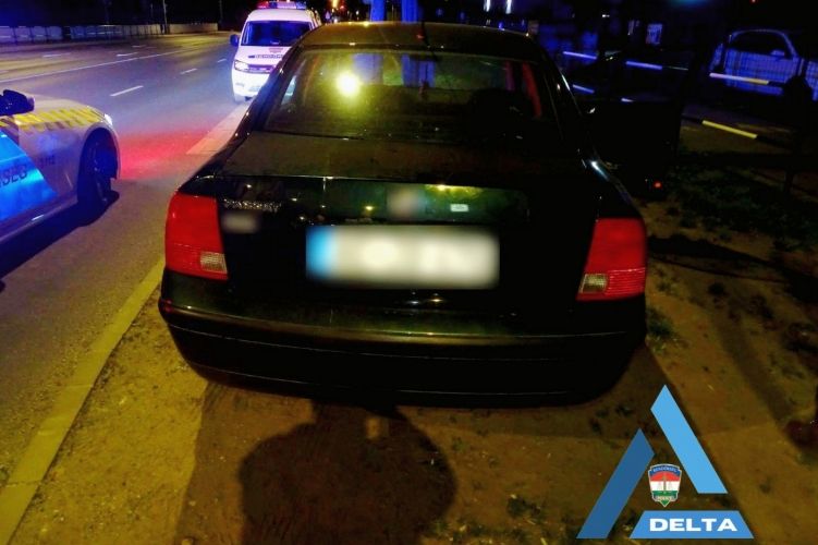 A sofőr és az utas drogtesztje is pozitív lett