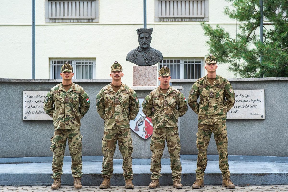 Négy katona kezdi meg a szolgálatot Hajdú-Biharban