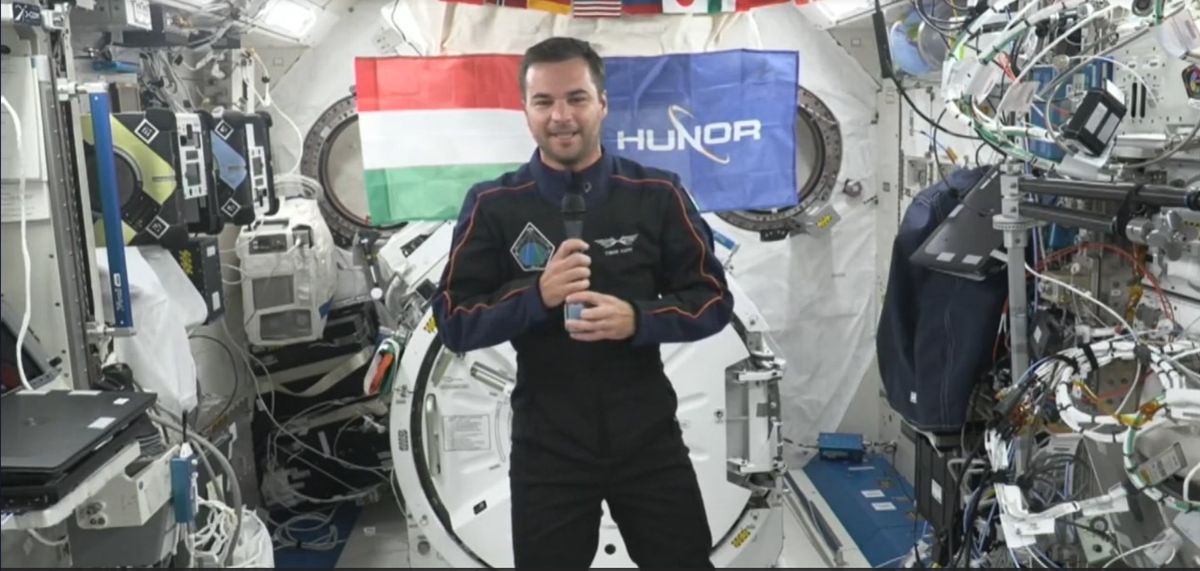 Kapu Tibor a mai napon elhagyja az űrállomást