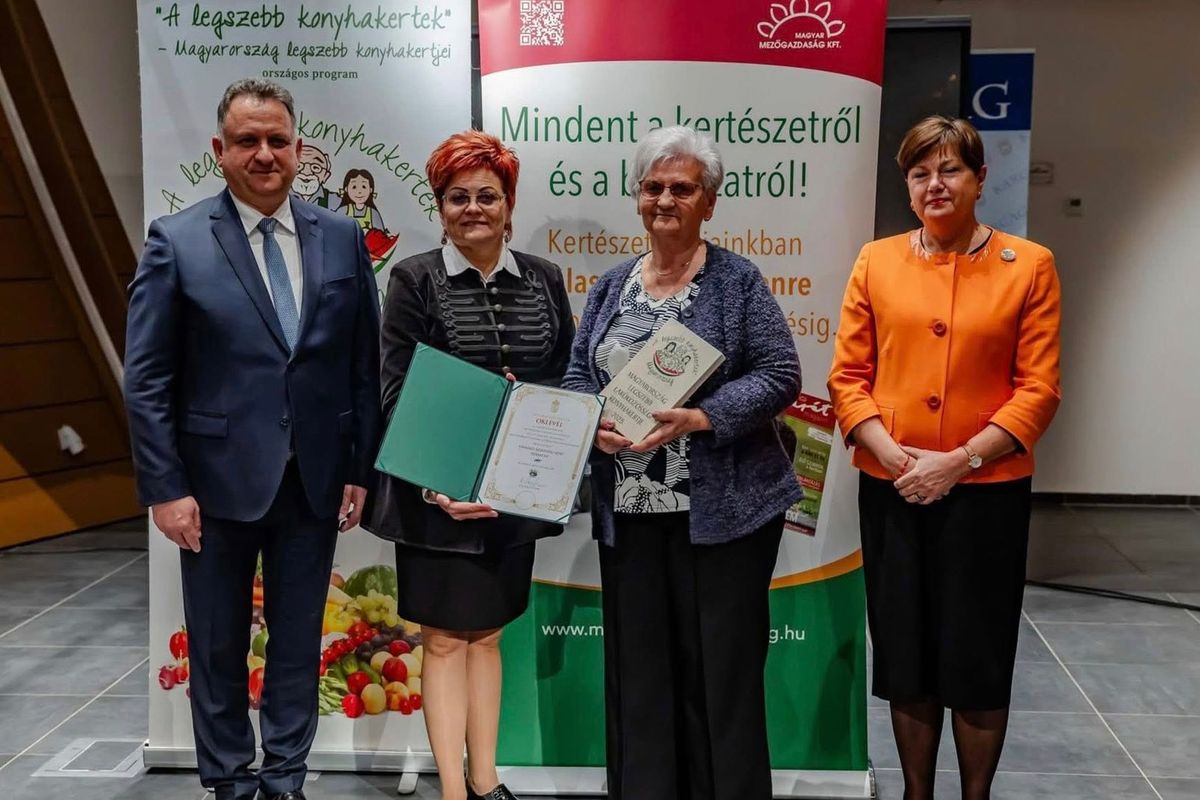 A debreceni Vénkerti Közösségi Kert második alkalommal érdemelte ki a „Magyarország Legszebb Konyhakertje” címet