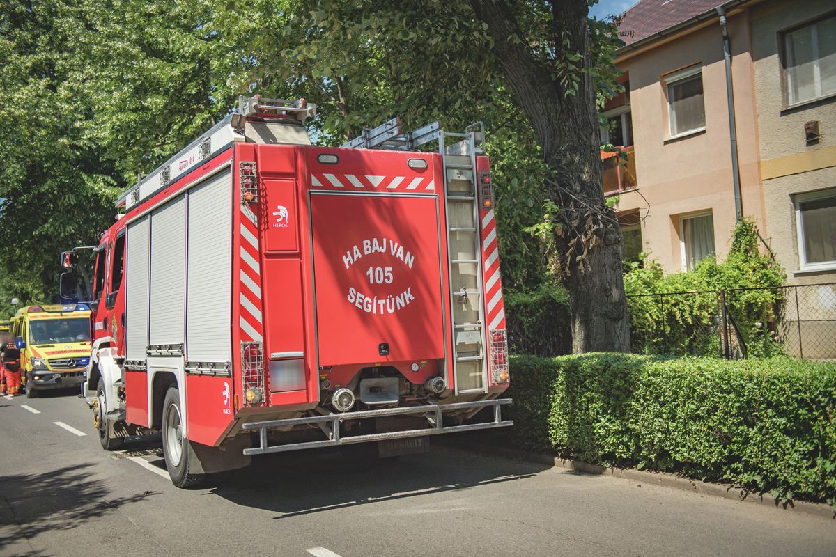 Tűz keletkezett csütörtökön Tiszacsegén