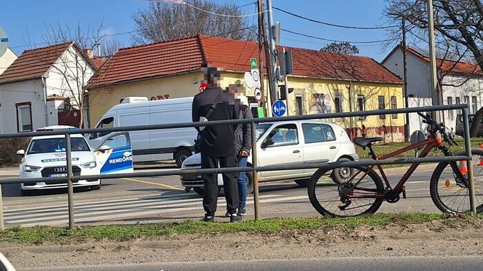 Újabb baleset Debrecenben, biciklist ütött el egy autós!