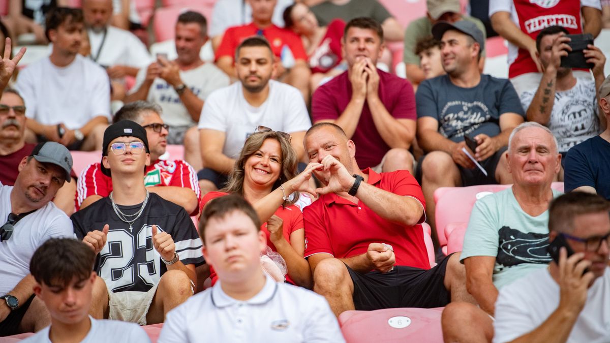 Oltári hőség, 3 gól, vegyes érzések: szurkolói fotók a DVSC-FC Kobenhavn mérkőzésről!