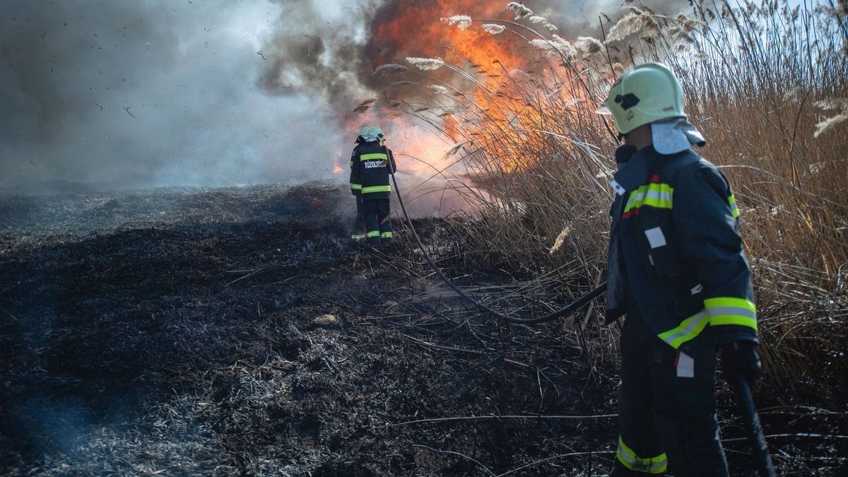 Tovább pusztítanak a szabadtéri tüzek, több ezer négyzetméteren oltották a lángokat a hajdú-bihari tűzoltók