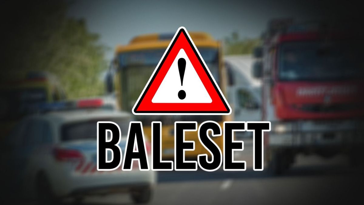 Baleset bénítja a forgalmat Debrecennél – három autó csapódott egymásba, félpályás az útzár!