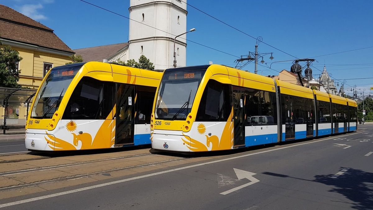 Baleset miatt szakaszosan jár az 1-es villamos