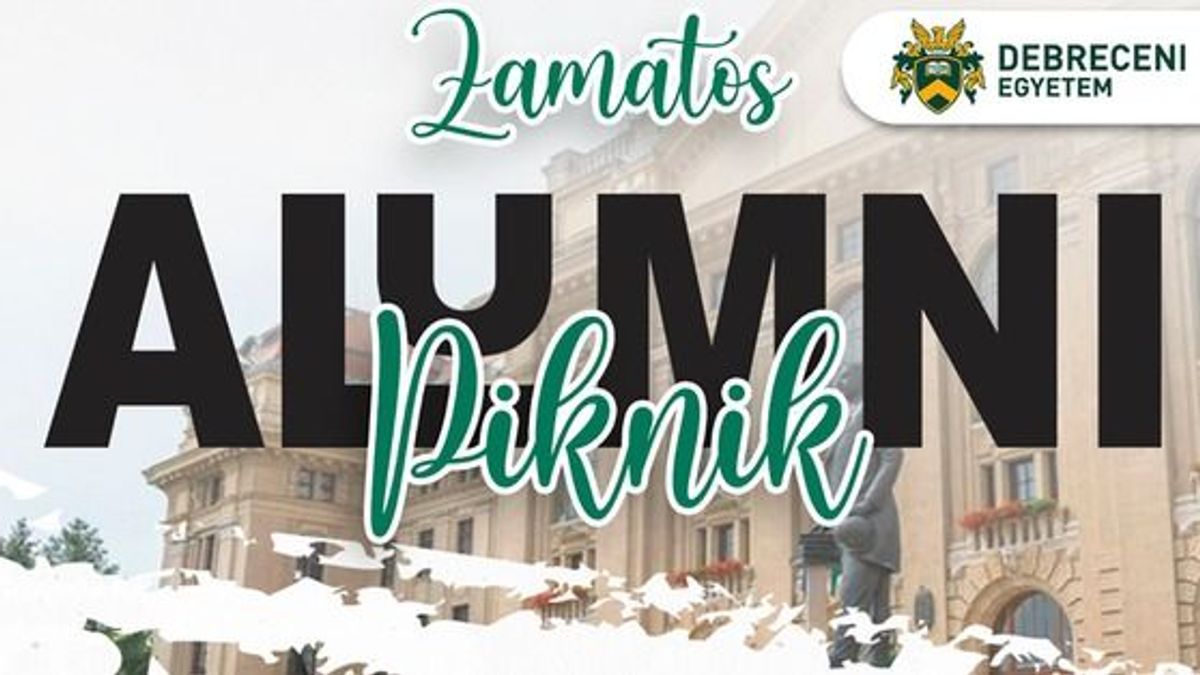 Piknikezni hívja öregdiákjait a Debreceni Egyetem