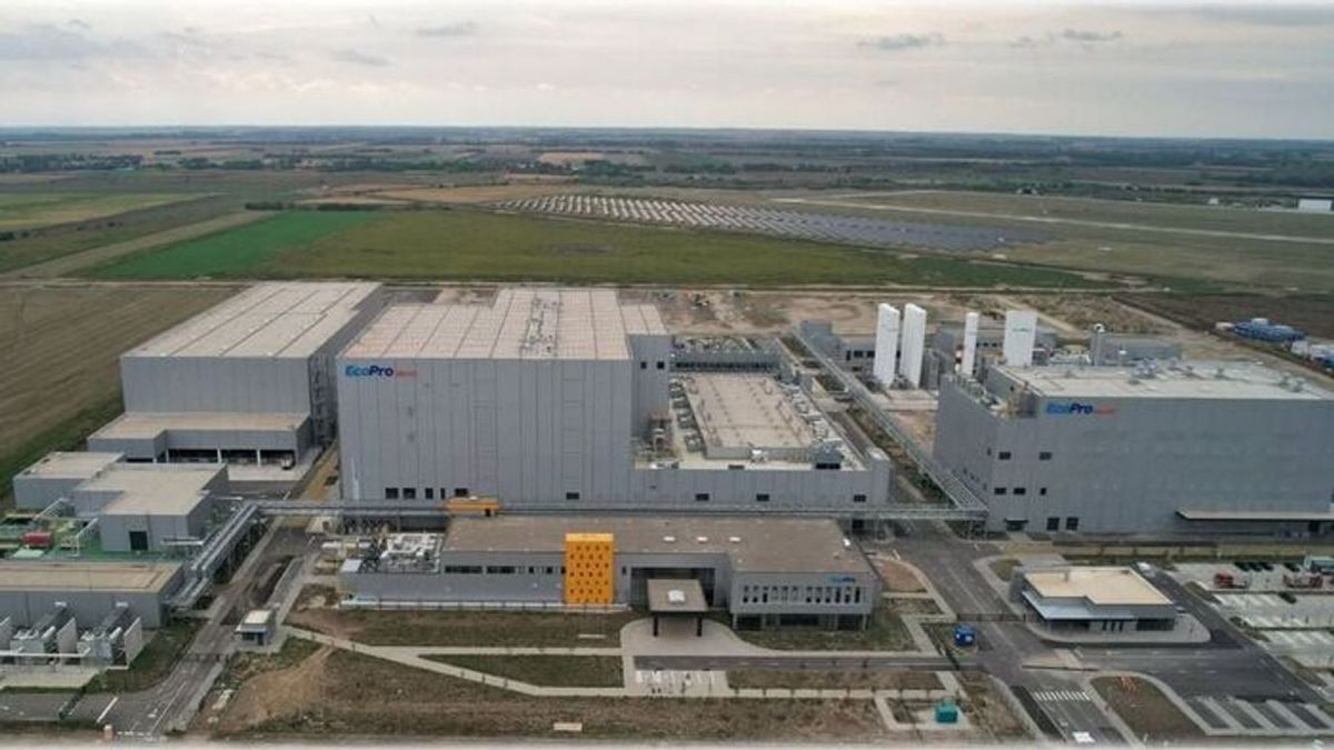 EcoPro factory in Debrecen expands its operations