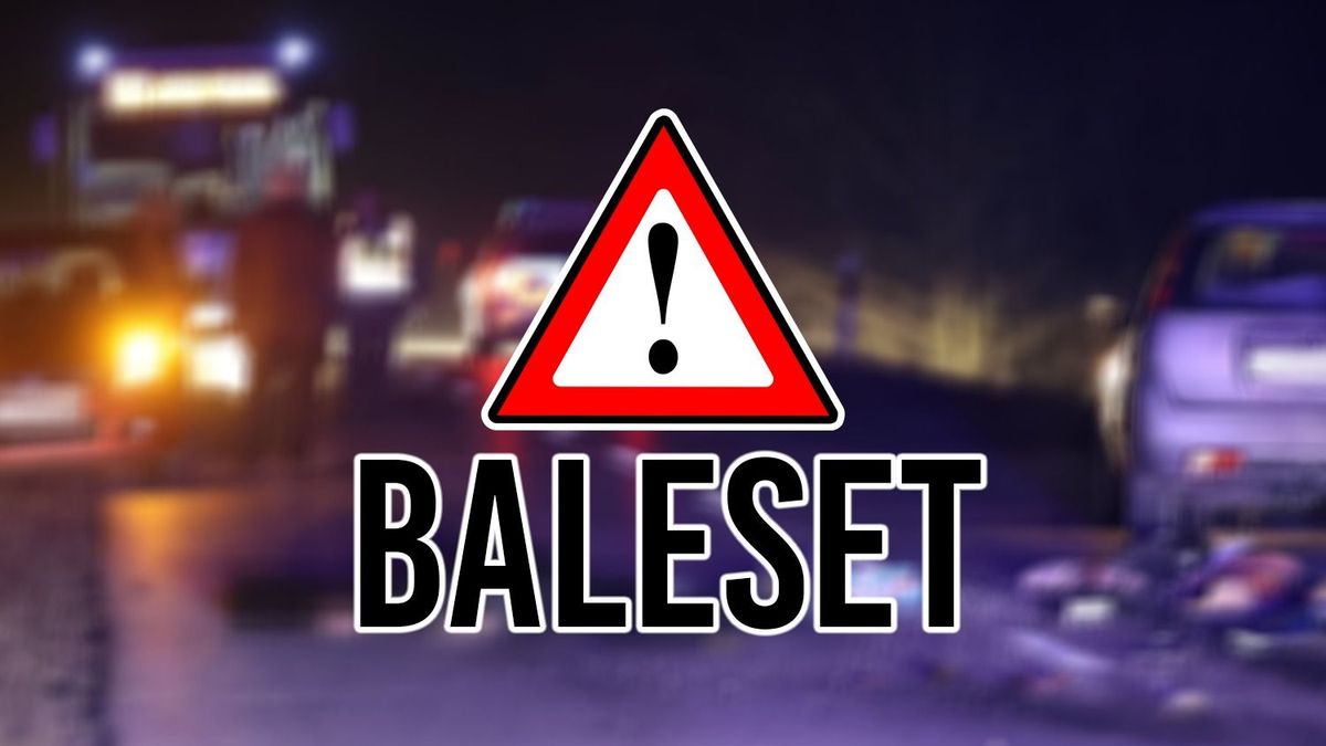Három autó karambolozott a 47-es főúton, az egyik az árokba borult – félpályás az útzár!